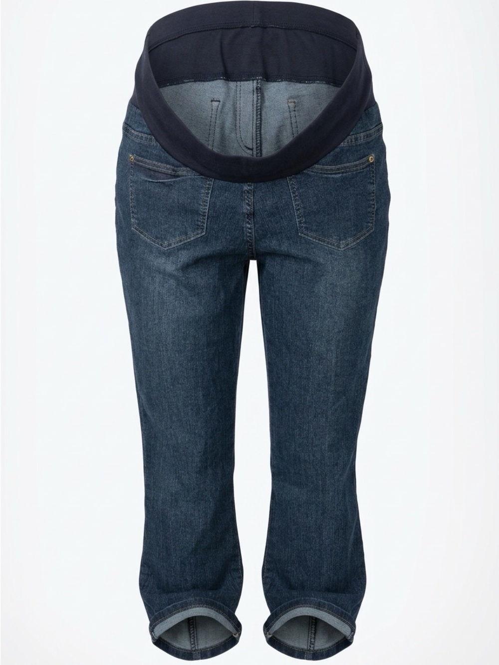 Planet Motherhood Dark Blue Maternity Ankle Jeans